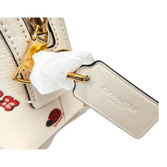 COPY - Coach Madi Crossbody Bag With Ladybug Floral Print Style CU273 NWT - Picture 10 of 14